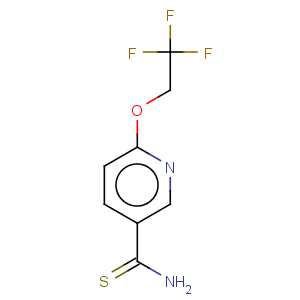 CAS No:175277-59-5 3-Pyridinecarbothioamide,6-(2,2,2-trifluoroethoxy)-
