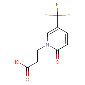 CAS No:175277-72-2 3-[2-oxo-5-(trifluoromethyl)pyridin-1-yl]propanoic acid