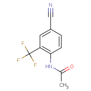 CAS No:175277-96-0 N-[4-cyano-2-(trifluoromethyl)phenyl]acetamide