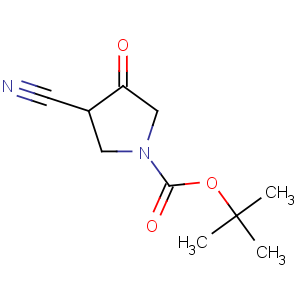 CAS No:175463-32-8 tert-butyl 3-cyano-4-oxopyrrolidine-1-carboxylate