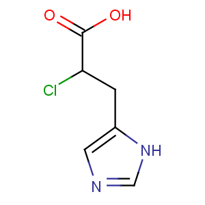 CAS No:17561-27-2 (2R)-2-chloro-3-(1H-imidazol-5-yl)propanoic acid