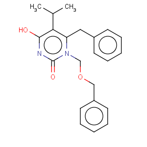 CAS No:175739-42-1 6-benzyl-1-[(benzyloxy)methyl]-5-(propan-2-yl)pyrimidine-2,4(1H,3H)-dione