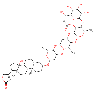 CAS No:17575-20-1 Card-20(22)-enolide,3-[(O-b-D-glucopyranosyl-(1®