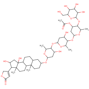 CAS No:17575-21-2 Card-20(22)-enolide,3-[(O-b-D-glucopyranosyl-(1®