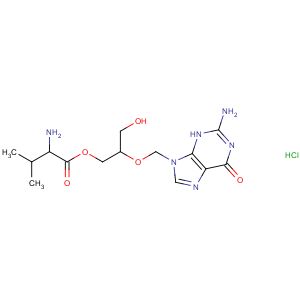 CAS No:175865-59-5 [2-[(2-amino-6-oxo-3H-purin-9-yl)methoxy]-3-hydroxypropyl]<br />(2S)-2-amino-3-methylbutanoate