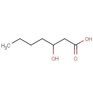 CAS No:17587-29-0 Heptanoic acid,3-hydroxy-