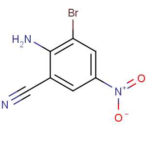 CAS No:17601-94-4 2-amino-3-bromo-5-nitrobenzonitrile