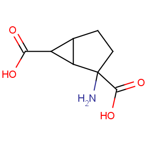 CAS No:176199-48-7 (1S,2S,5R,6S)-2-aminobicyclo[3.1.0]hexane-2,6-dicarboxylic acid