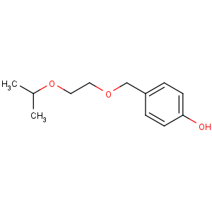 CAS No:177034-57-0 4-(2-propan-2-yloxyethoxymethyl)phenol