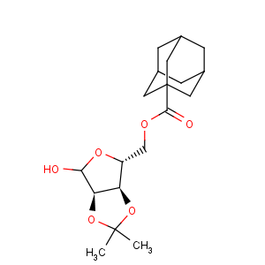 CAS No:177415-06-4 a-D-Ribofuranose,2,3-O-(1-methylethylidene)-, 5-tricyclo[3.3.1.13,7]decane-1-carboxylate