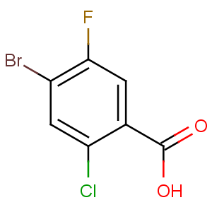 CAS No:177480-81-8 4-bromo-2-chloro-5-fluorobenzoic acid