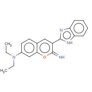 CAS No:17754-91-5 3-(1h-benzoimidazol-2-yl)-n,n-diethyl-2-imino-chromen-7-amine