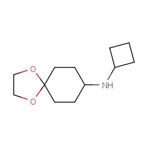 CAS No:177721-53-8 N-cyclobutyl-1,4-dioxaspiro[4.5]decan-8-amine