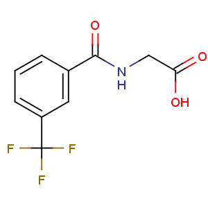 CAS No:17794-48-8 2-[[3-(trifluoromethyl)benzoyl]amino]acetic acid