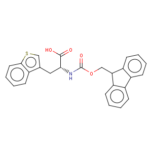 CAS No:177966-61-9 Benzo[b]thiophene-3-propanoicacid, a-[[(9H-fluoren-9-ylmethoxy)carbonyl]amino]-,(aR)-