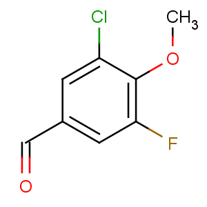 CAS No:177994-49-9 3-chloro-5-fluoro-4-methoxybenzaldehyde