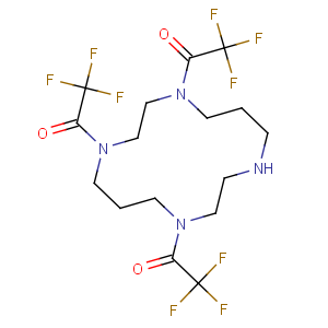 CAS No:178234-32-7 1-[4,8-bis(2,2,2-trifluoroacetyl)-1,4,8,11-tetrazacyclotetradec-1-yl]-2,<br />2,2-trifluoroethanone