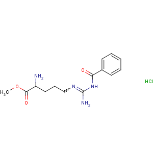 CAS No:1784-04-9 L-Arginine,N2-benzoyl-, methyl ester, hydrochloride (1:1)