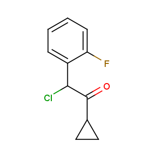 CAS No:178688-43-2 2-chloro-1-cyclopropyl-2-(2-fluorophenyl)ethanone