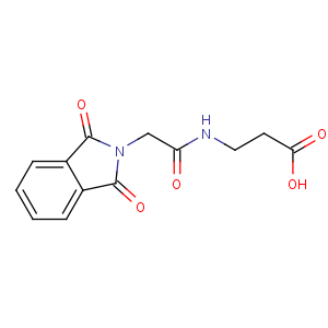 CAS No:17896-84-3 3-[[2-(1,3-dioxoisoindol-2-yl)acetyl]amino]propanoic acid