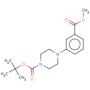 CAS No:179003-10-2 1-Piperazinecarboxylicacid, 4-[3-(methoxycarbonyl)phenyl]-, 1,1-dimethylethyl ester