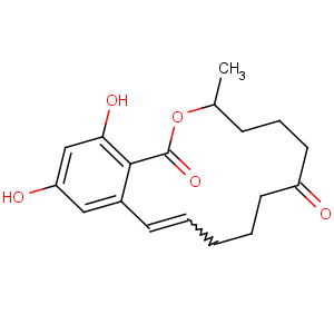 CAS No:17924-92-4 (2E,11S)-15,17-dihydroxy-11-methyl-12-oxabicyclo[12.4.0]octadeca-1(14),<br />2,15,17-tetraene-7,13-dione