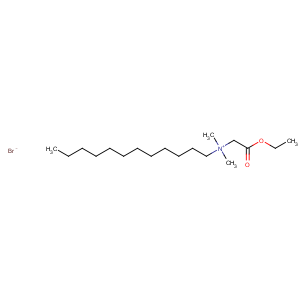 CAS No:1794-75-8 1-Dodecanaminium,N-(2-ethoxy-2-oxoethyl)-N,N-dimethyl-, bromide (1:1)