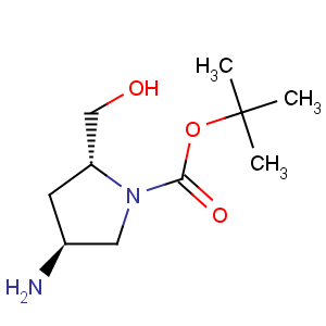 CAS No:179472-26-5 1-Pyrrolidinecarboxylicacid, 4-amino-2-(hydroxymethyl)-, 1,1-dimethylethylester, (2R,4S)-