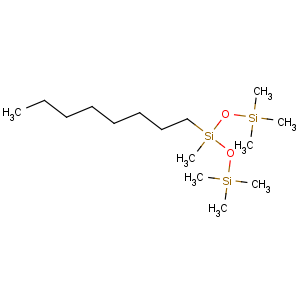 CAS No:17955-88-3 trimethyl-(methyl-octyl-trimethylsilyloxysilyl)oxysilane