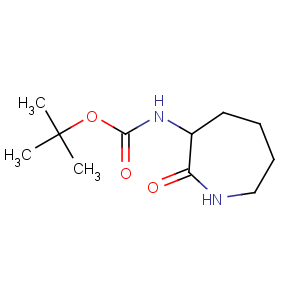 CAS No:179686-45-4 Carbamic acid,N-(hexahydro-2-oxo-1H-azepin-3-yl)-, 1,1-dimethylethyl ester