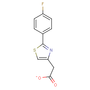 CAS No:17969-24-3 4-Thiazoleacetic acid,2-(4-fluorophenyl)-