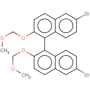 CAS No:179866-74-1 1,1'-Binaphthalene,6,6'-dibromo-2,2'-bis(methoxymethoxy)-, (1R)-