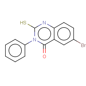 CAS No:18009-07-9 4(1H)-Quinazolinone, 6-bromo-2,3-dihydro-3-phenyl-2-thioxo-