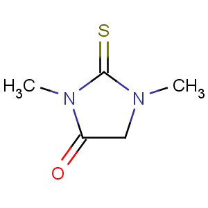 CAS No:1801-62-3 1,3-dimethyl-2-sulfanylideneimidazolidin-4-one