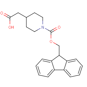 CAS No:180181-05-9 2-[1-(9H-fluoren-9-ylmethoxycarbonyl)piperidin-4-yl]acetic acid