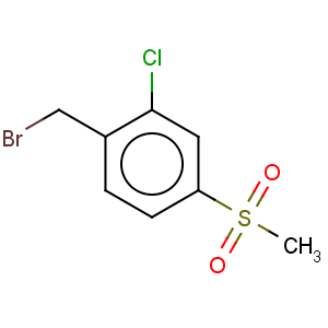 CAS No:180200-86-6 Benzene,1-(bromomethyl)-2-chloro-4-(methylsulfonyl)-