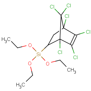 CAS No:18052-83-0 Silane,triethoxy(1,4,5,6,7,7-hexachlorobicyclo[2.2.1]hept-5-en-2-yl)-