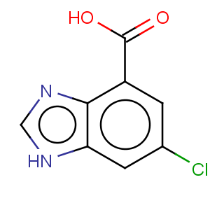 CAS No:180569-27-1 1H-Benzimidazole-7-carboxylicacid, 5-chloro-