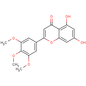 CAS No:18103-42-9 5,7-dihydroxy-2-(3,4,5-trimethoxyphenyl)chromen-4-one