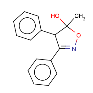 CAS No:181696-73-1 5-Isoxazolol,4,5-dihydro-5-methyl-3,4-diphenyl-