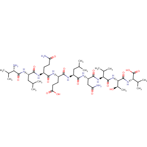 CAS No:182253-77-6 L-Valine,L-valyl-L-leucyl-L-glutaminyl-L-a-glutamyl-L-leucyl-L-asparaginyl-L-valyl-L-threonyl-