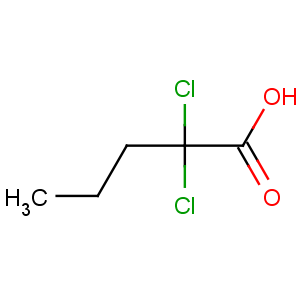 CAS No:18240-68-1 Pentanoicacid, 2,2-dichloro-