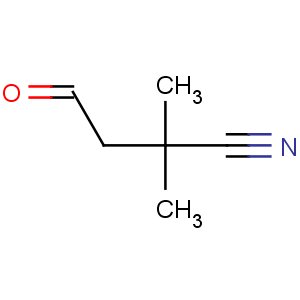 CAS No:18240-73-8 Butanenitrile,2,2-dimethyl-4-oxo-