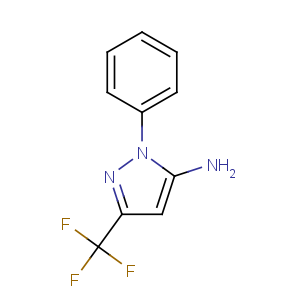 CAS No:182923-55-3 2-phenyl-5-(trifluoromethyl)pyrazol-3-amine