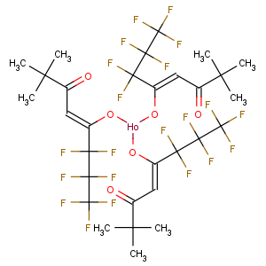 CAS No:18323-97-2 Holmium,tris(6,6,7,7,8,8,8-heptafluoro-2,2-dimethyl-3,5-octanedionato-kO3,kO5)-