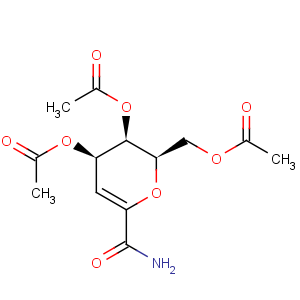 CAS No:183233-11-6 4,5,7-tri-o-acetyl-2,6-anhydro-3-deoxy-d-lyxo-hept-2-enonamide