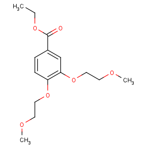 CAS No:183322-16-9 ethyl 3,4-bis(2-methoxyethoxy)benzoate
