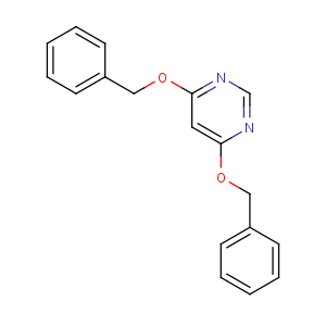 CAS No:18337-66-1 4,6-bis(phenylmethoxy)pyrimidine
