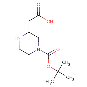 CAS No:183591-72-2 2-[4-[(2-methylpropan-2-yl)oxycarbonyl]piperazin-2-yl]acetic acid