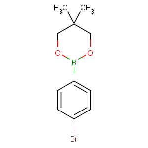 CAS No:183677-71-6 2-(4-bromophenyl)-5,5-dimethyl-1,3,2-dioxaborinane
